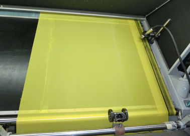 Faden-Siebdruck-Polyester-Gewebe des Gelb-80 für Textildrucken, 250cm Breite