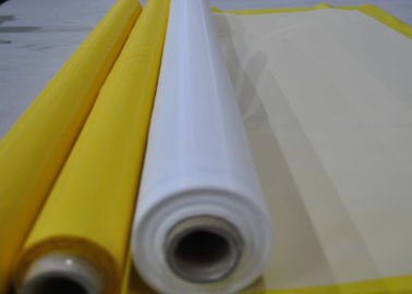Siebdruck-Druckmasche des Polyester-43T-80 für Textildruckweiße/Gelb-Farbe