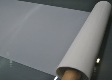 China Masche der niedrige Elastizitäts-weiße Polyester-Müllergaze-60 für PWB-Drucken/-filtration fournisseur