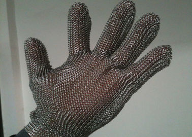 China Edelstahl geschnittene beständige Handschuhe, Öl-Widerstand-Stahlmaschen-Ausschnitt-Handschuhe fournisseur