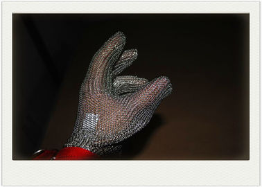 China Fünf Finger-Edelstahl-Handschuhe mit dem Schnitt beständig für das Kochen fournisseur