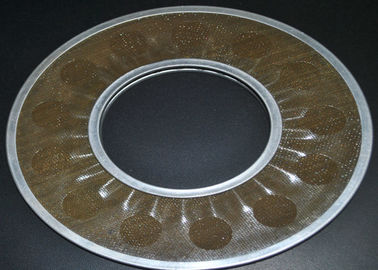 China Messingmaschendraht-Filter-Diskette, die für die Entstörung, Mikrometer 20-200 sich stützt fournisseur
