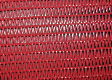 Roter Polyester-Spiralen-Förderband-Maschen-Trockner-Schirm für Papierherstellungs-Maschine