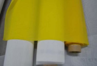China Gelb-Polyester-Silk Müllergaze-Leinwandbindung 100% mit 1.15-3.6m Breite fournisseur