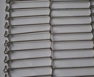 Spiral Wire SS Metal Mesh Belt For Food Conveyor High Temperature Resistant 