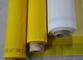 Niedrige Verlängerungs-Einzelfaden-Polyester-Siebdruck-Masche mit Weiß und Gelb fournisseur