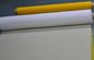 Maschen-Rolle des Siebdruck-165T-31 für PWB/Glasdrucken, weiße/Gelb-Farbe fournisseur