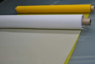 High Tensile Monofilament Polyester Screens , Polyester Printing Mesh FDA Approved