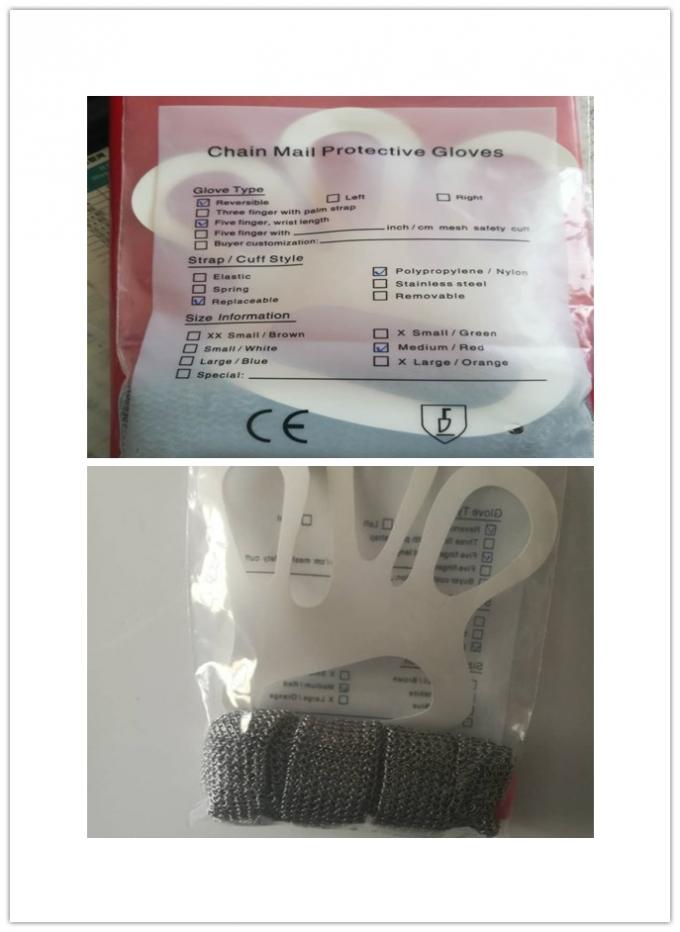 Edelstahl-Handschuhe mit Metallhandschuhen für den Schnitt für industrielles