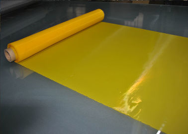 Polyester Silk Screen Mesh Roll For CDs / DVDs Printing , FDA Standard Acid Resistant 