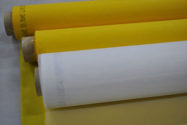 Siebdruck-Druckmasche des Polyester-43T-80 für Textildruckweiße/Gelb-Farbe