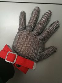 China Edelstahl-Maschen-Schutzhandschuhe, Küchen-Sicherheits-Fleisch-Schneidmaschinen-Handschuhe fournisseur