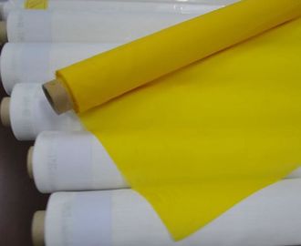 China Weiß 65&quot; Mikrometer 110T der Polyester-Druckmaschen-51 für PWB/Glas, Eco freundlich fournisseur