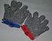 Schneiden Sie beständige 304 Edelstahl-Handschuhe Chainmail-Masche für Metzger, Größen-Gewohnheit fournisseur